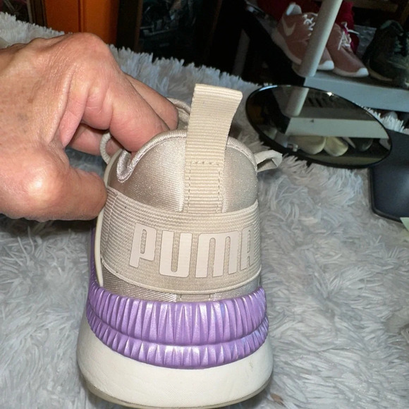 New Puma Soft Foam Optimal Comfort Women's Lilac/Pewter Shoes Size US 10 - Picture 6 of 10